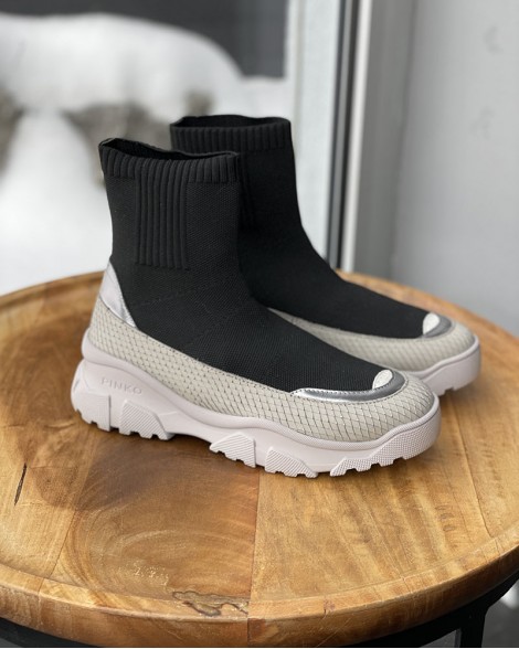 Tenisky dámské Pinko LOVE TREK BOOT1 ponožkové
